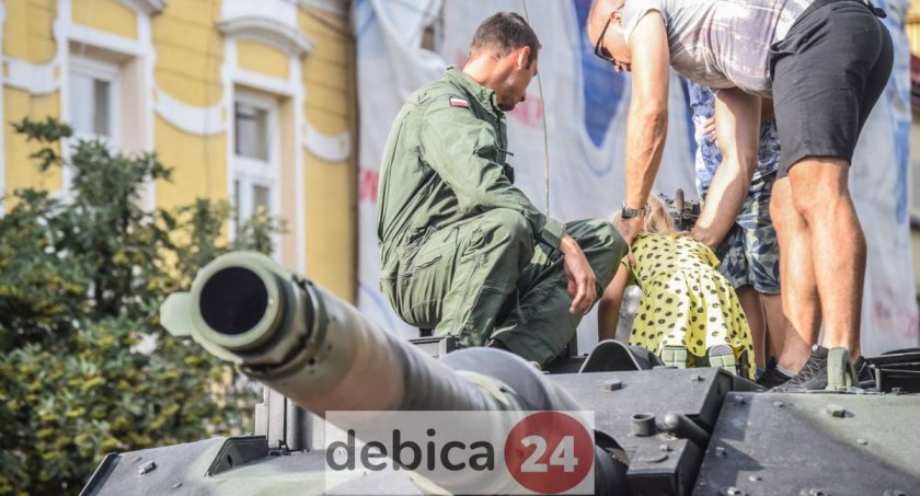 Pokaz sprzętu wojskowego przygotowało w ubiegłym roku także miasto. Fot. Arch.