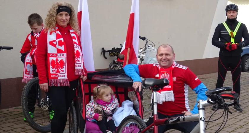 Głównym organizatorem Rowerowego Rajdu Niepodległości w Czarnej jest Dariusz Barnaś.