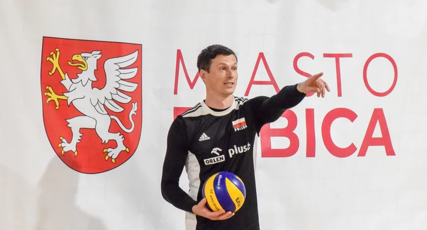 Trening poprowadził mistrz świata w piłce siatkowej. Zdjęcie: Grzegorz Król/debica24.eu
