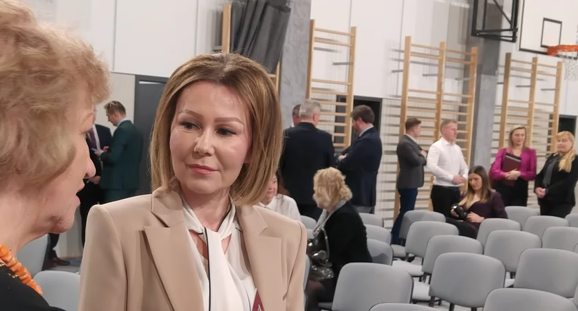 Katarzyna Radzik podczas otwarcia Sądu Pracy w Dębicy. Fot. arch. 