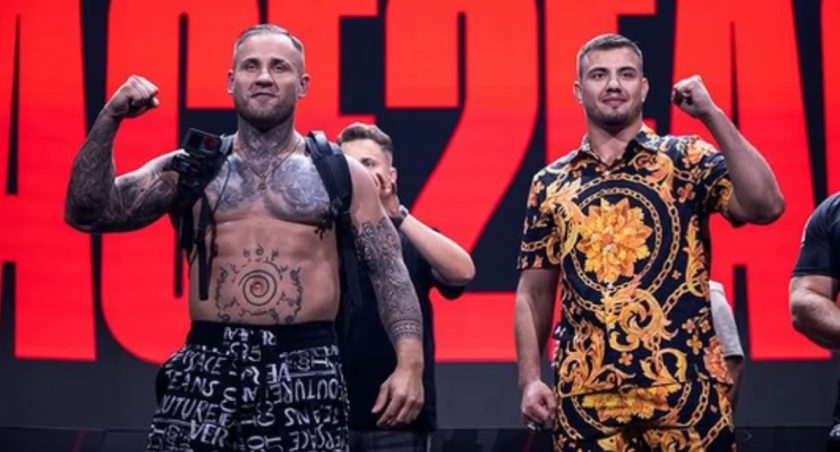 Piotr Szeli Szeliga i Maksymilian Wiewiór Wiewiórka. fot. Instagram/Piotr Szeliga