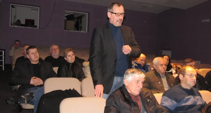 Zebranie wiejskie w Pustkowie-Osiedlu. (fot. archiwum)
