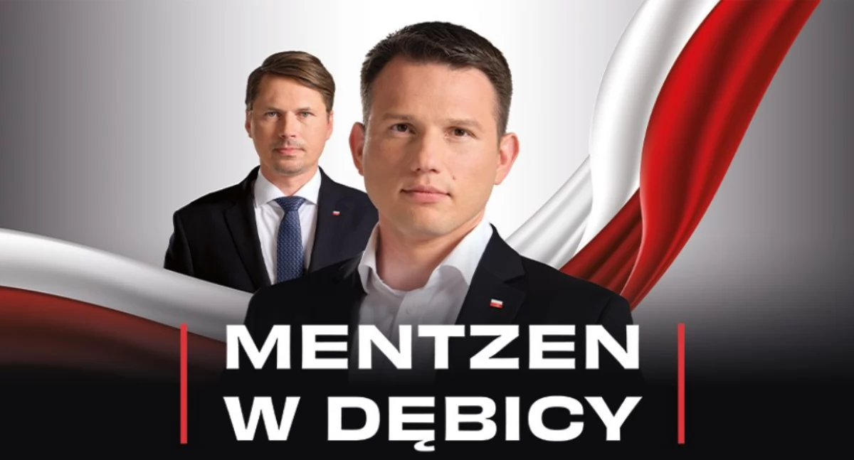 Do Dębicy przyjedzie Sławomir Mentzen i Grzegorz Płaczek. Zdjęcie: Sławomir Mentzen/FB.