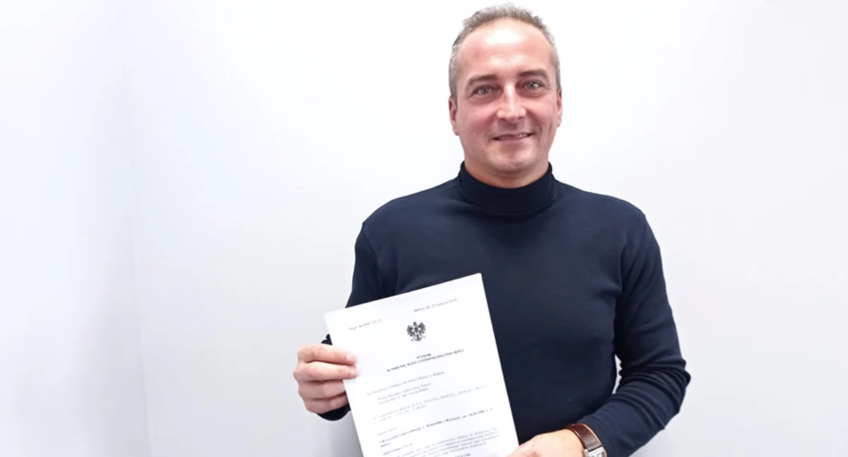 Krzysztof Lipczyński z wyrokiem w swojej sprawie. 