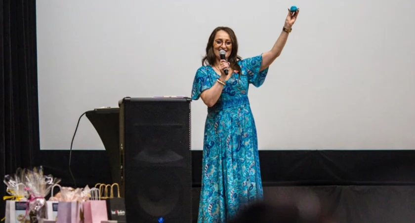 Marta Kałuża była jedną z organizatorek wydarzenia w Kinie Radość. 