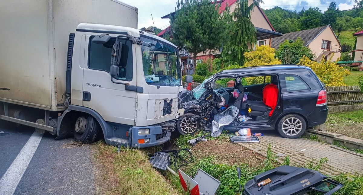 Niestety wśród wyjazdów OSP Brzostek nie brakowało tych tragicznych. Fot. OSP Brzostek.