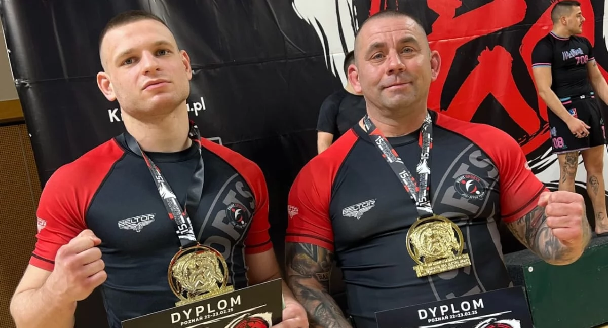 Filip Kubat i Dariusz Sarama reprezentują klub FightSports Dębica. 