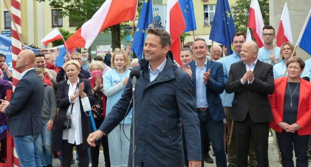 Rafał Trzaskowski gościł w Dębicy w czerwcu 2020 roku.
