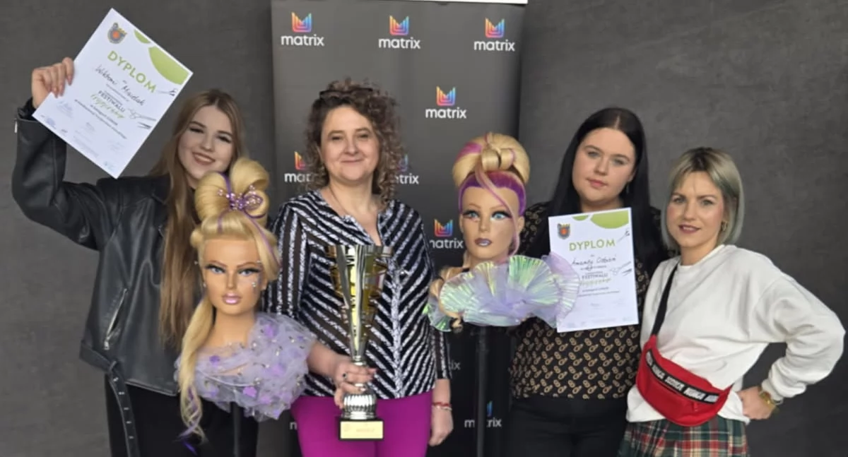 Na zdjęciu od lewej: Wiktoria Misielak, Wioletta Skóra, Amanda Ciebień oraz Katarzyna Sikora.