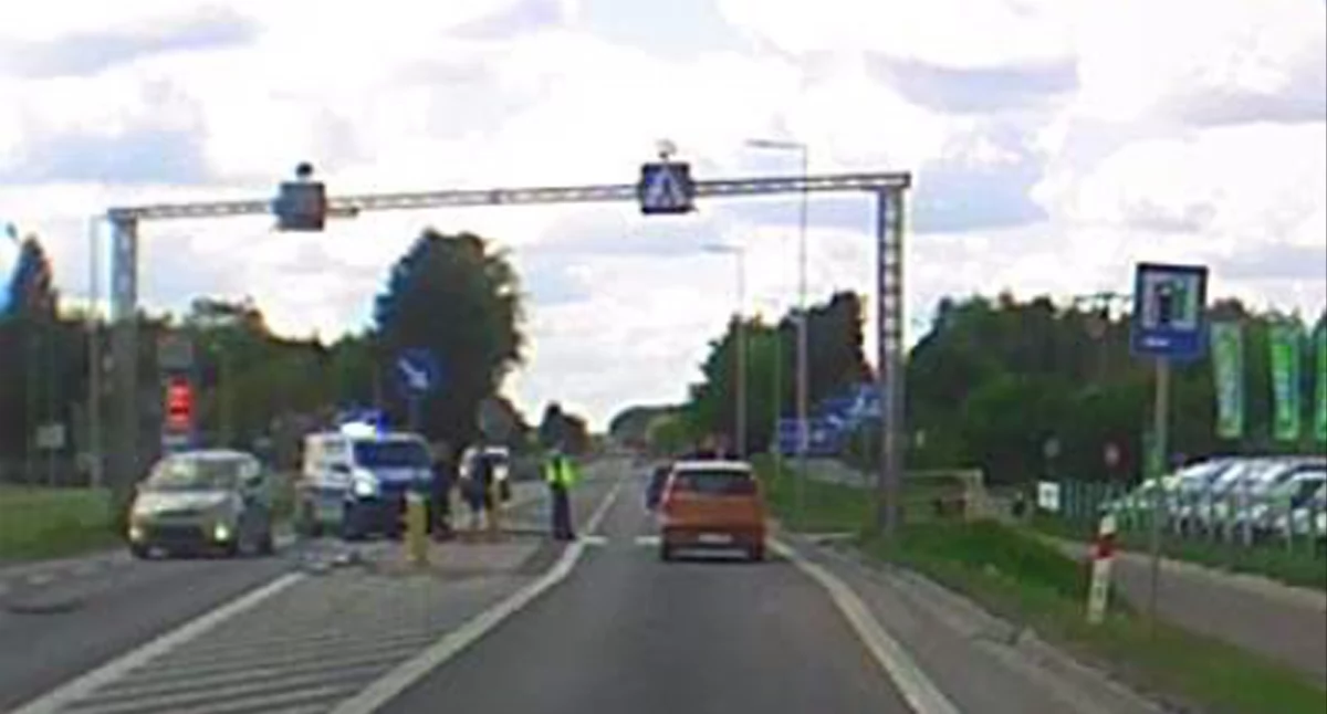 Fot. Screen z samochodowego wideorejestratora/Czytelnik.