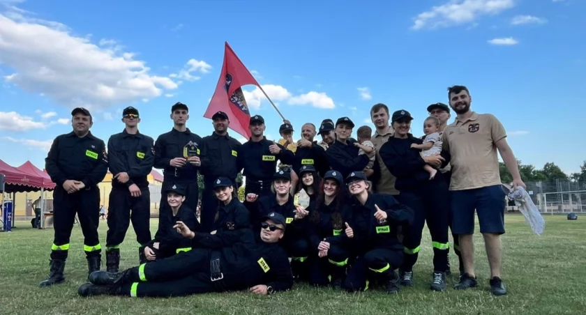Najwyżej spośród jednostek z powiatu dębickiego znajduje się obecnie OSP Żdżary. Zdjęcie: OSP Żdżary/Facebook.