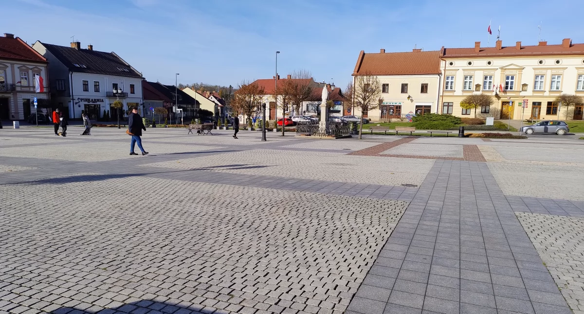 Rynek w Pilźnie.