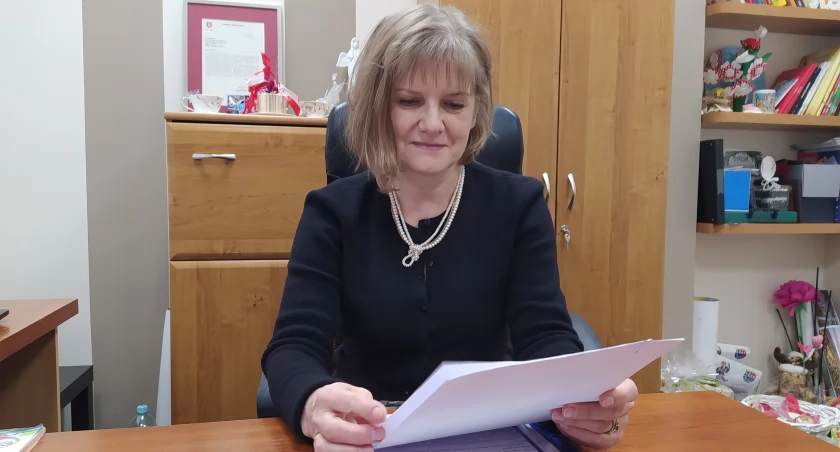 Małgorzata Minorczyk zachęca do zapisywania dzieci do żłobka. Zdjęcie: debica24.pl.