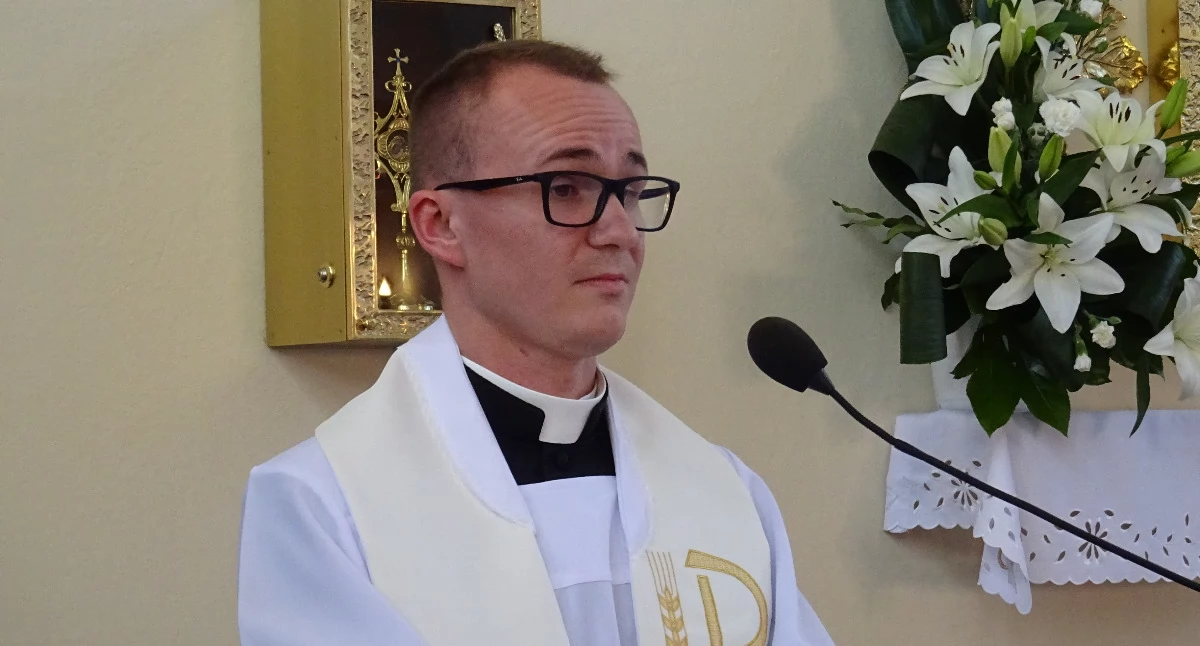 Ks. Mateusz Jaśkiewicz z Głowaczowej będzie od września posługiwał w Limanowej.