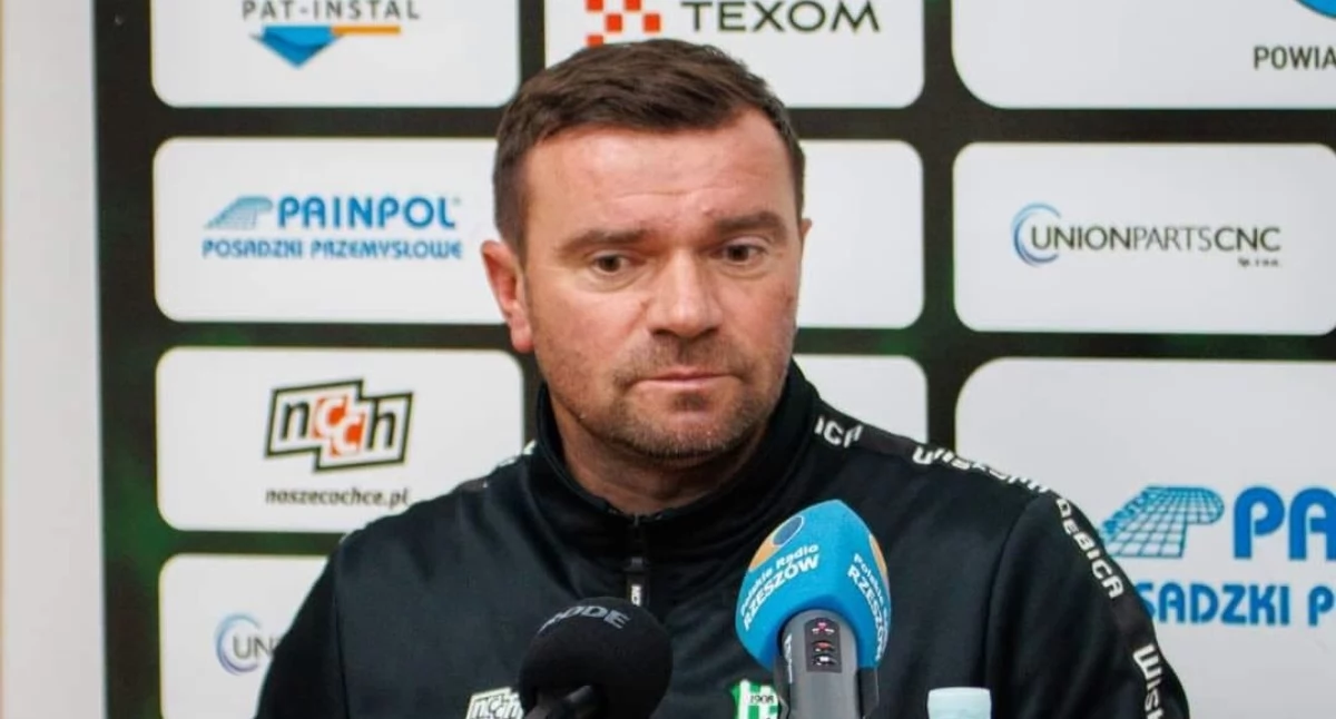 Bartosz Zołotar opuszcza Wisłokę Dębica. Zdjęcie: Daria Misiaszek.