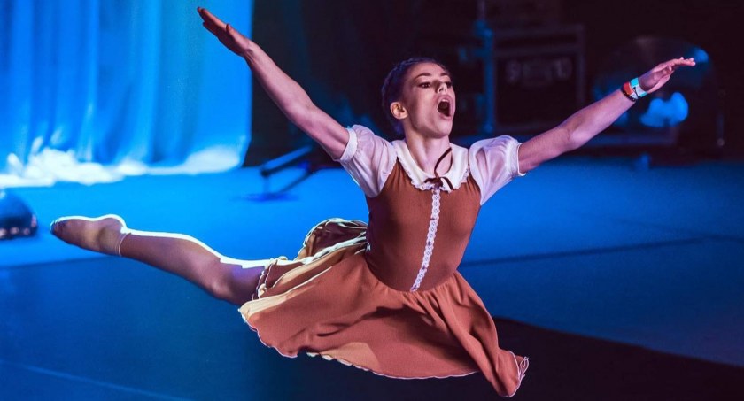 Amelia podczas występów daje z siebie wszystko. fot. Tomasz Ginter