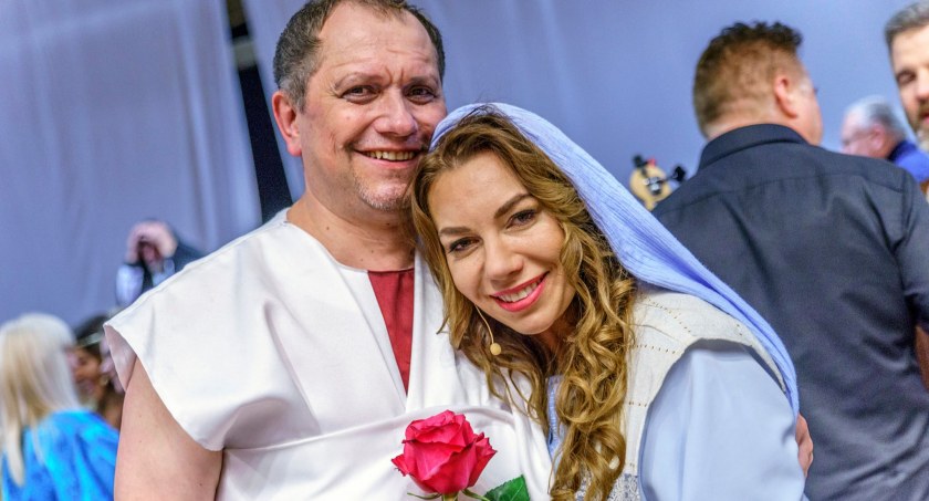 Katarzyna Plewniak i Leopold Stawarz razem występowali m.in. w Jesus Christ Super Star. fot. Tomasz Solecki