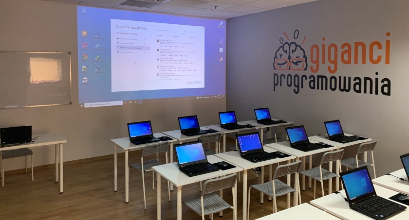 W Dębicy Giganci Programowania będą się szkolić w tej sali. Fot. Tomasz Buff