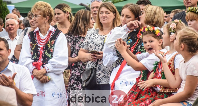 Mieszkańcy gminy Jodłowa podziękowali za plony.