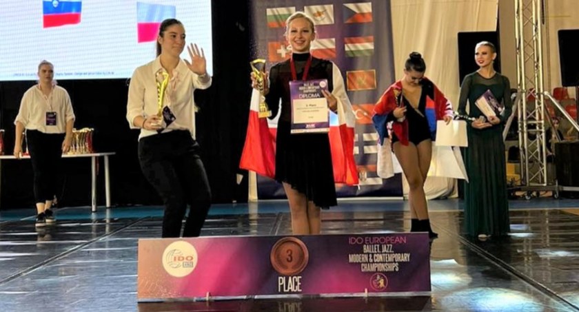 Karolina II wicemistrzynią Europy IDO. fot. Soul Dance