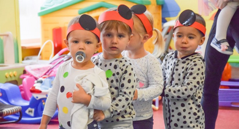 Motywem przewodnim była oczywiście kropka.