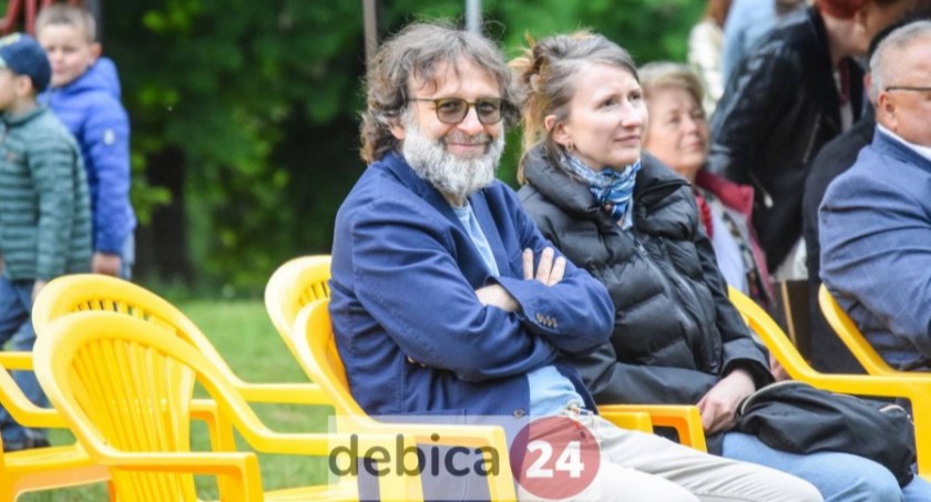 Maciej Łubieński regularnie odwiedza powiat dębicki. Na zdjęciu podczas Święta Szkółkarzy w Zasowie, w maju tego roku.