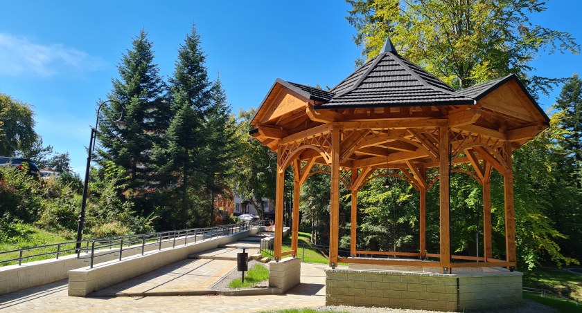 Polańczyk-Zdrój, Park Zdrojowy.