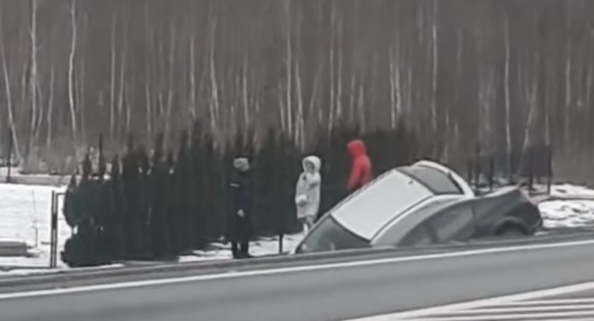 Najpoważniej wyglądała kolizja w Podgrodziu.
