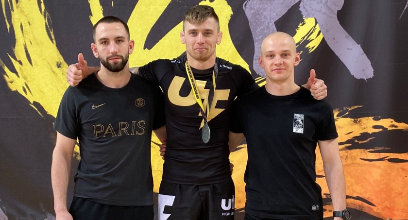 Od lewej: Jakub Kania, Marcin Blezień i Aleksander Drobot.