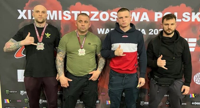 Od lewej: Piotr Chechłacz, Dariusz Sarama, Filip Kubat i Alfred Korel. 