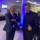 Wiesław Wójcik - dyrektor handlowy Mateo i Janusz Kania - prezes Pex Defence Polska.