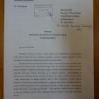 Sierpień 2019. Pierwsza strona petycji, którą Stanisława Paczkowska złożyła w Urzędzie...