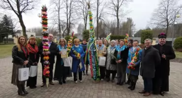 Najpiękniejszą palmę zrobiło Rycerstwo Niepokalanej