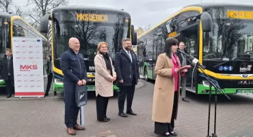 W pierwszą podróż pasażerów zabrała prezes MKS [ZDJĘCIA, WIDEO]