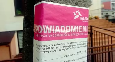 Gdzie zabraknie prądu? Tauron opublikował komunikat