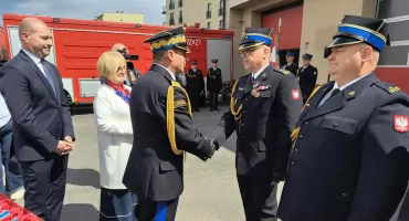 Odznaczenia i awanse dla strażaków