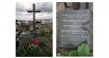 Nagrobek będzie nowy, metalowy krzyż zostaje 