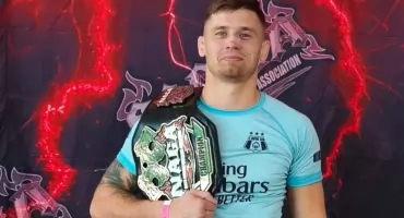 Marcin Blezień z mistrzowskim pasem federacji NAGA!